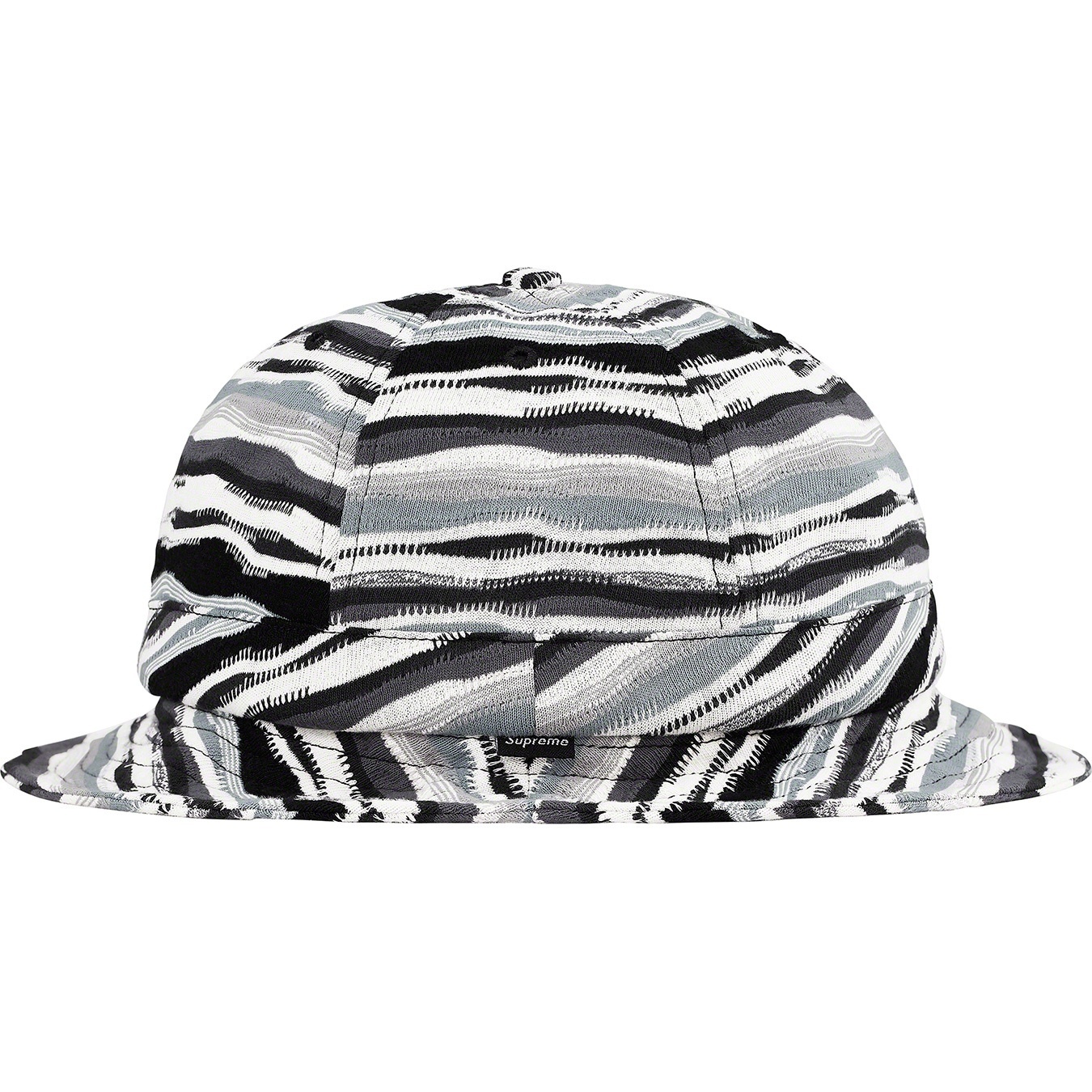 Textured Stripe Bell Hat view 6